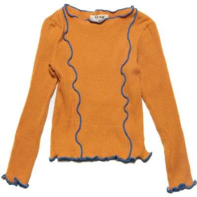 【NeWo】メロウ長袖Tシャツ マスタード