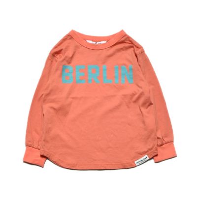 32/-天竺シンプルロゴTシャツ ピンク