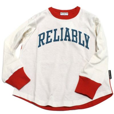 40/2 ロゴラウンドTシャツ オフホワト