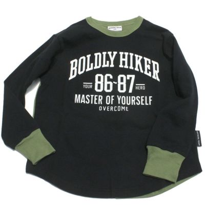 40/2 ロゴラウンドTシャツ ブラック
