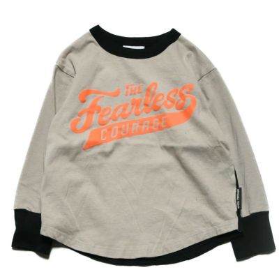 40/2 ロゴラウンドTシャツ グレー