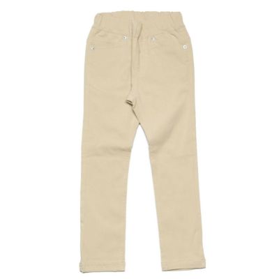 スーパーストレッチスキニ-パンツ ベージュ