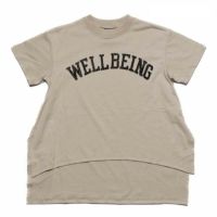 T/C天竺WELLBEINGTシャツ サンド