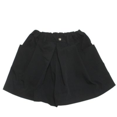 ハッスイフロントラップ キュロット 2BK黒