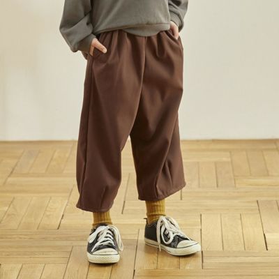 タックバレルパンツ【9月入荷予定】 ブラウン(BR)