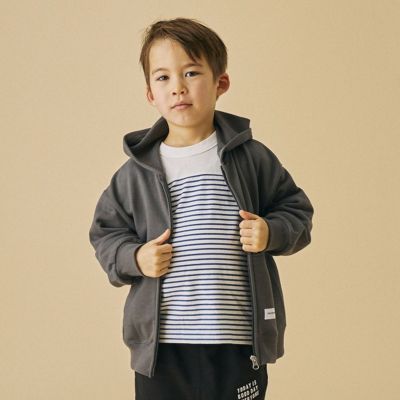 ジップパーカー【9月入荷予定】 チャコール(CG)