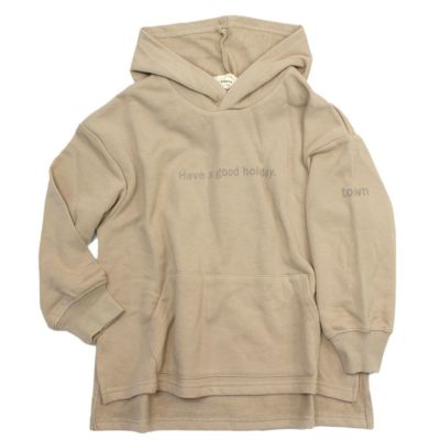 ロゴビッグパーカー ベージュ(BE)