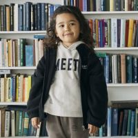 フリーススタンドカラーJK【10月入荷予定】 ブラック(BK)