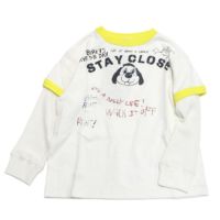 テンジク STAY CLOSE TEE 1W白