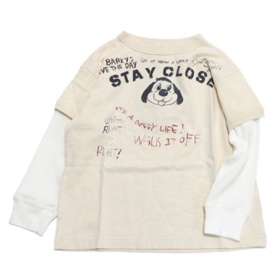 テンジク STAY CLOSE TEE 11OW生成