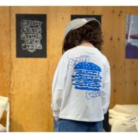 テンジク GROOVY BURGERS L/S TEE【8月入荷予定】 1W白