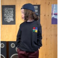 テンジク GROOVY BURGERS L/S TEE【8月入荷予定】 2BK黒