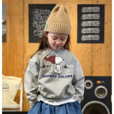 ウラケ SNOW SNOOPY スウェット【8月入荷予定】 3GRグレー
