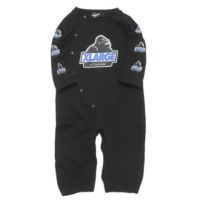 袖OGプリント長袖2WAYオール クロ(80)