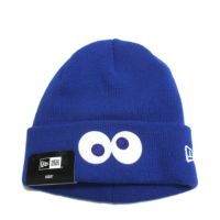 KIDS BC SESAME FACE KINT CAP（クッキーモンスター） ブルー