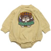 HELLO MONSTERプリントボディシャツ クリーム(CR)