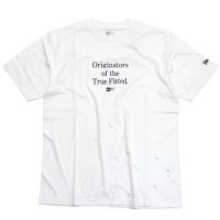 PAINT RELAX FIT S/S COTTON TEE ホワイト