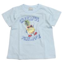 フルーツキャラクターTシャツ サックス(SS)