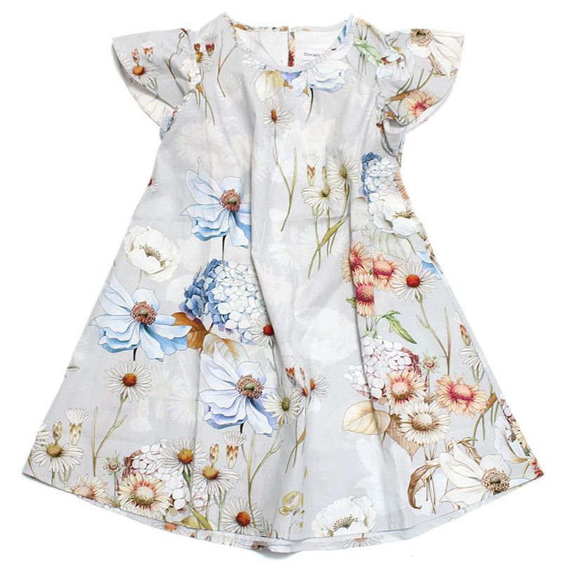 クリスティーナ ローデ] light blue floral ドレス ライトブルー(005) ｜子供服の通販 サーカス