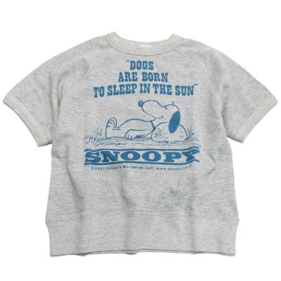 ウラケ SNOOPY IN THE SUN スウェット 3GRグレー