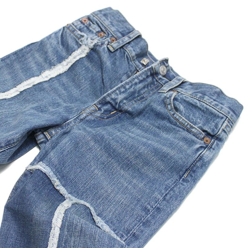 ゴートゥーハリウッド] ストレッチデニム フレア リメイク PN