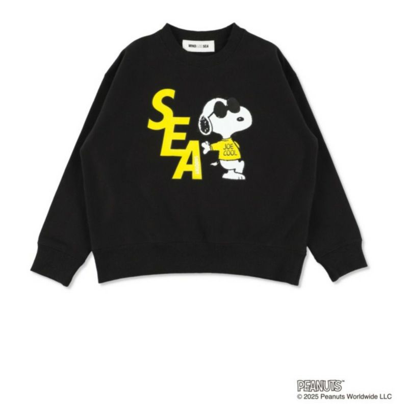 wind and sea ウィンダンシー ピーナッツ スヌーピー スウェット L