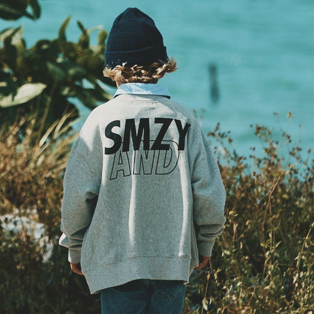 スムージー] 【SMOOTHY×WIND AND SEA】KIDS SNOOPY スウェット ヘザー