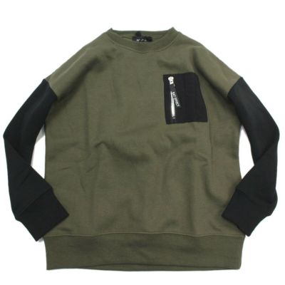 ラットエフェクト] MA-1ビッグトレーナー カーキ ｜子供服の通販 サーカス