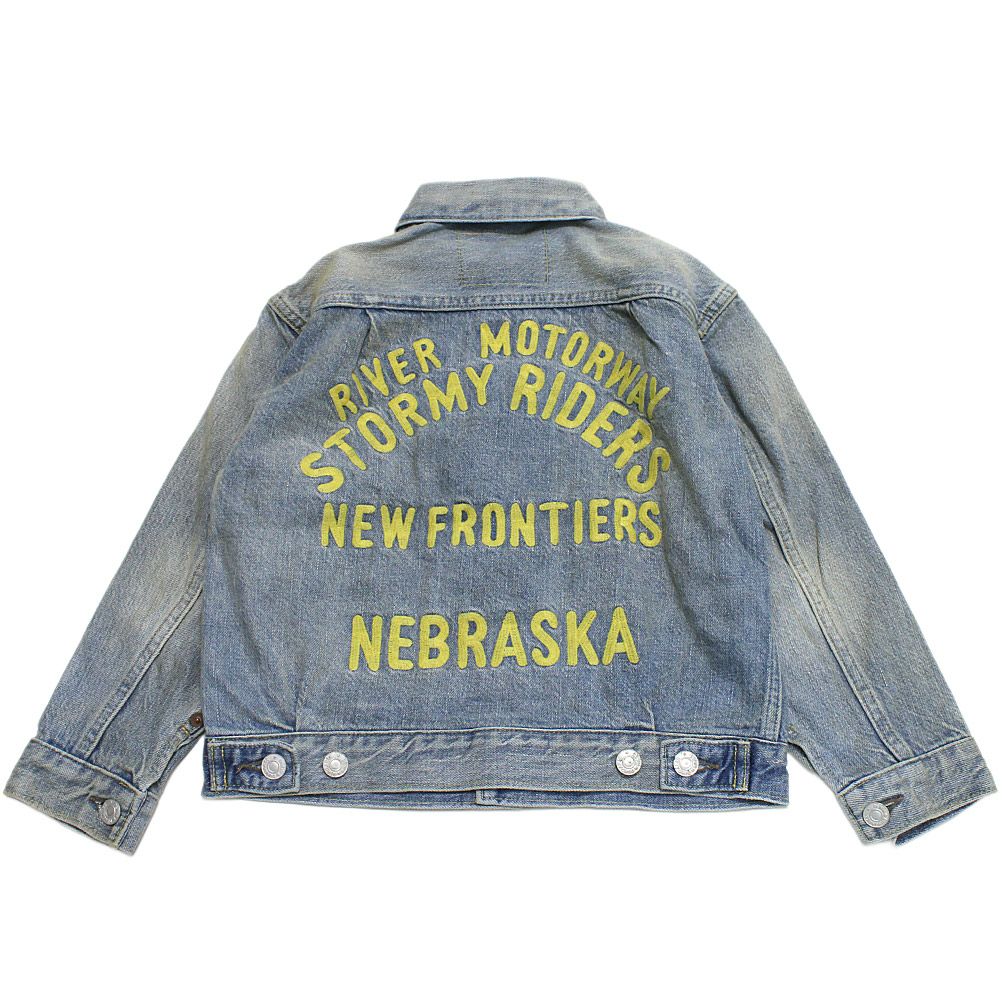 デニムアンドダンガリー] ローン レース ブラウス 2BK黒 ｜子供服の