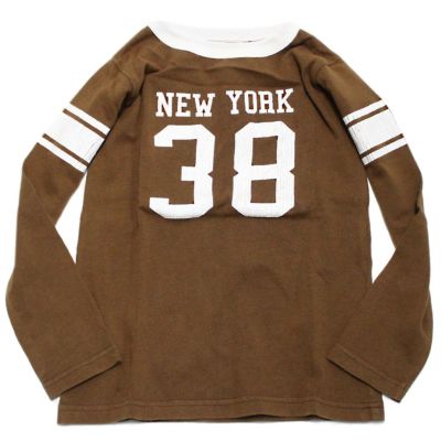 ニューヨーク38ロングTシャツ ブラウン