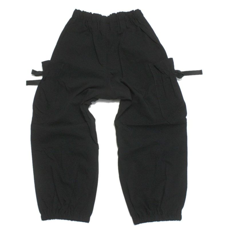 ニードルワークス] 【NeWo】サイドポケットカーゴパンツ ブラック