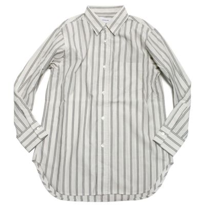 COTTON STRIPE シャツ オフホワイト(12)