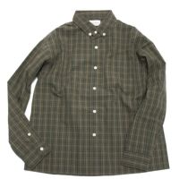 COTTON CHECK BD シャツ ベージュ(45)