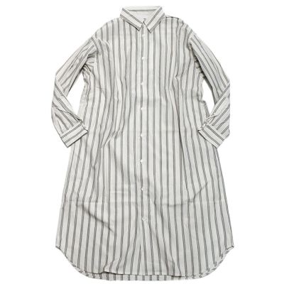 COTTON STRIPE ドレス オフホワイト(12)
