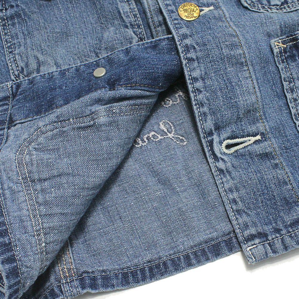 ゴートゥーハリウッド] ワークデニム カバーオール ジャーニー 14BL