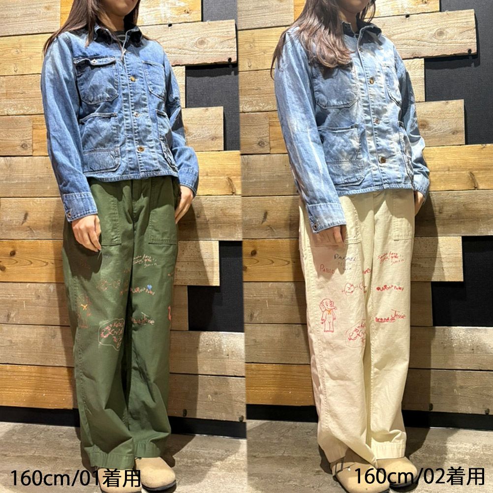 ゴートゥーハリウッド] ワークデニム カバーオール ジャーニー 44LBL