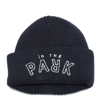 GOGGLE PARK BEANIE ネイビー