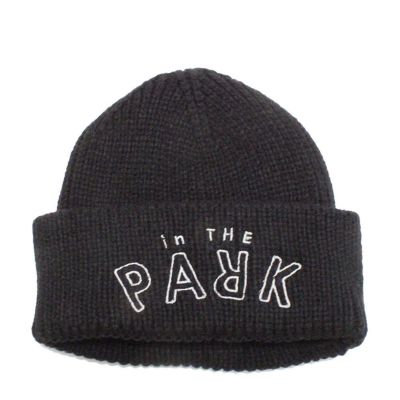 GOGGLE PARK BEANIE ブラック