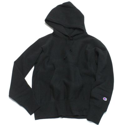 REVERSE WEAVE HOODED SWAETシャツ(11.5oz) ブラック(090)