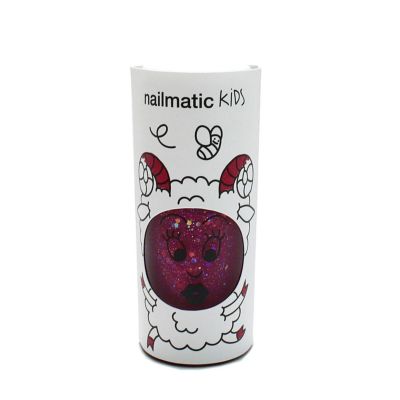 キッズ用マニキュア RASPBERRY GLITTERS(容量8ml) ラズベリー