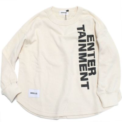 ENTER TAINMENT トレーナー【LIMITED EDITION】 アイボリー(IV)