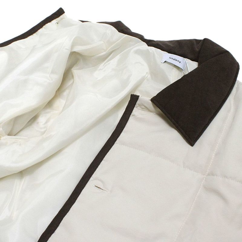 アンディニー] ステンカラー中綿コート アイボリー(IV) ｜子供服の通販