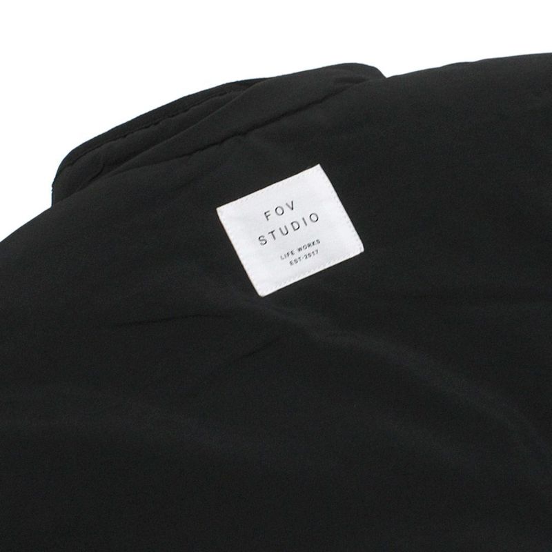 フォブ] 中綿スタンドカラージャケット ブラック(BK) ｜子供服の通販