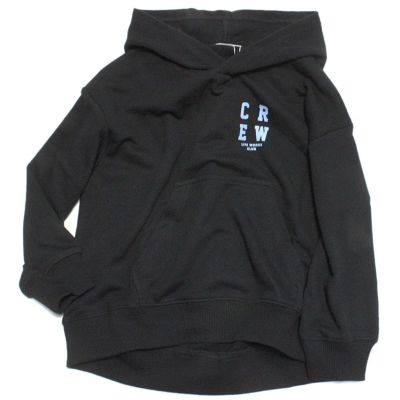 CREW フーディ ブラック(BK)