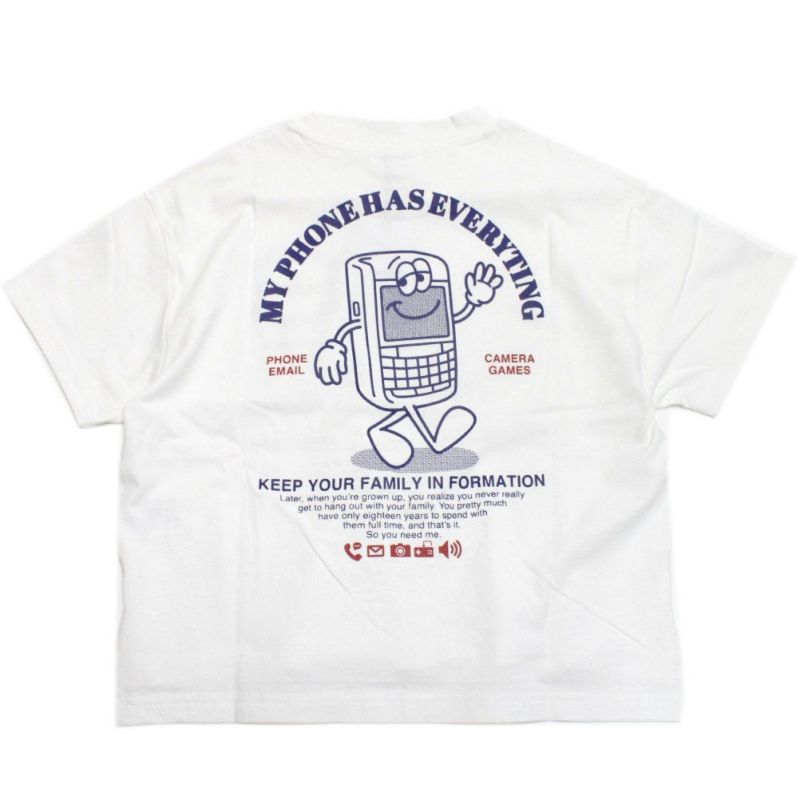 ジェネレーター] G.PHONE Tシャツ ホワイト(WH) ｜子供服の通販 サーカス