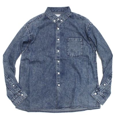 OG LIGHT DENIMボタンダウンシャツ ブルー(63)