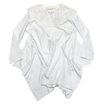イレギュラー ヘム TEE 1W白