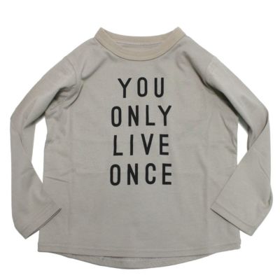 TioTio加工天竺ロゴTシャツ グレー(13)