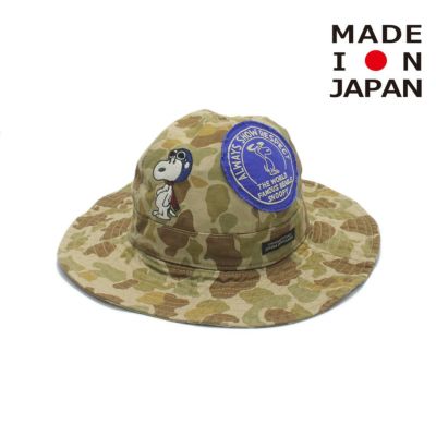バックサテン SNOOPY HAT 16BEベージュ